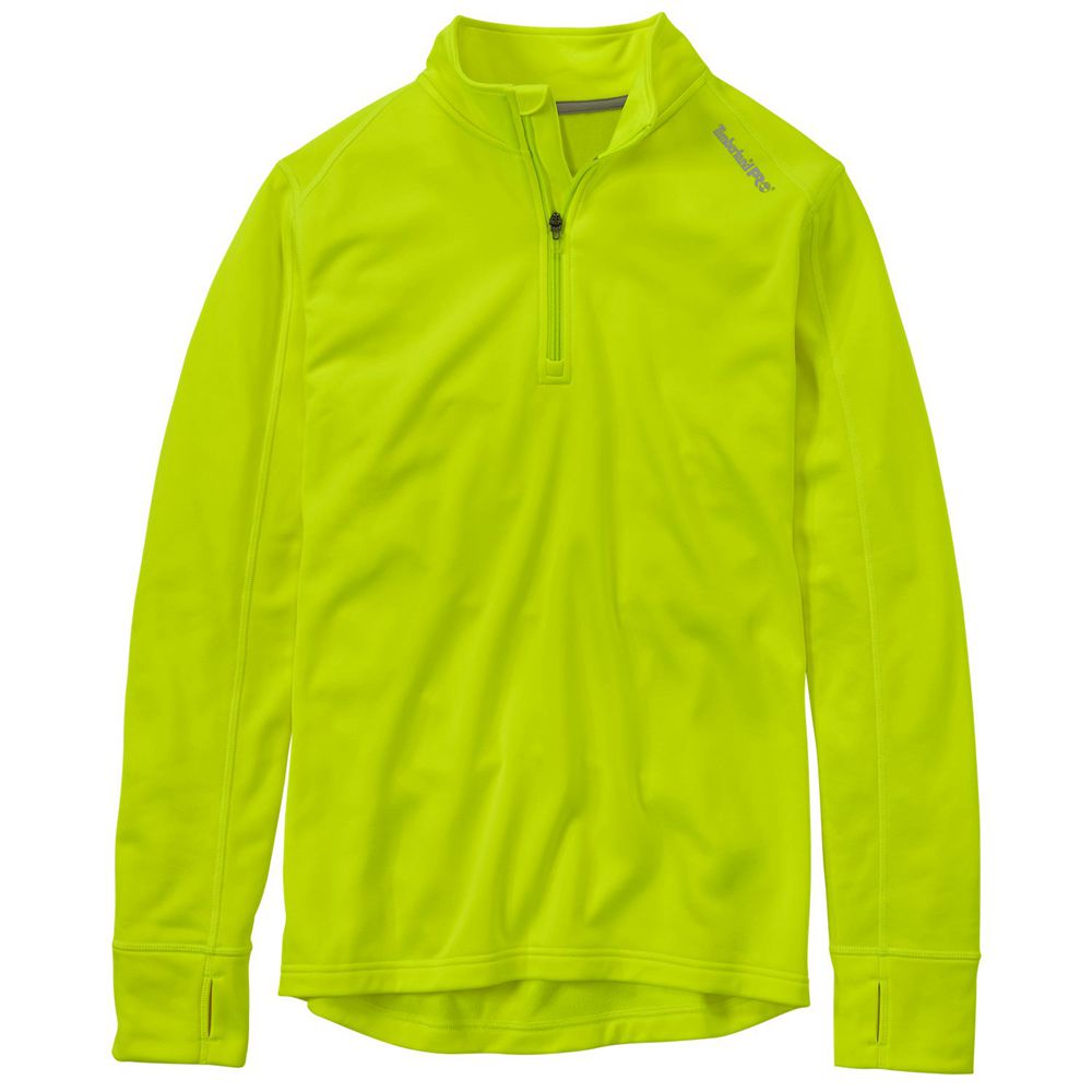 Sudadera Timberland Argentina Hombre - Pro® Understory Quarter-Zip Fleece - Verde - UZDYJK-154